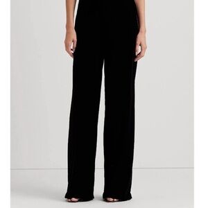 Ann Taylor Margo Black Velvet Pants